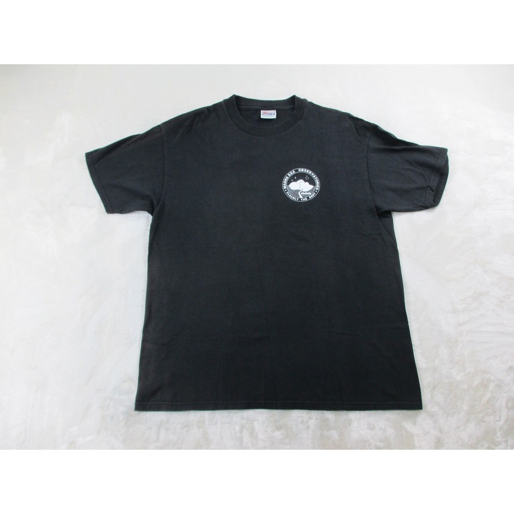 VINTAGE Hanes Shirt Mens Extra Large Black Mirrors Of Mauna Kea Hawaii* - Picture 9 of 13